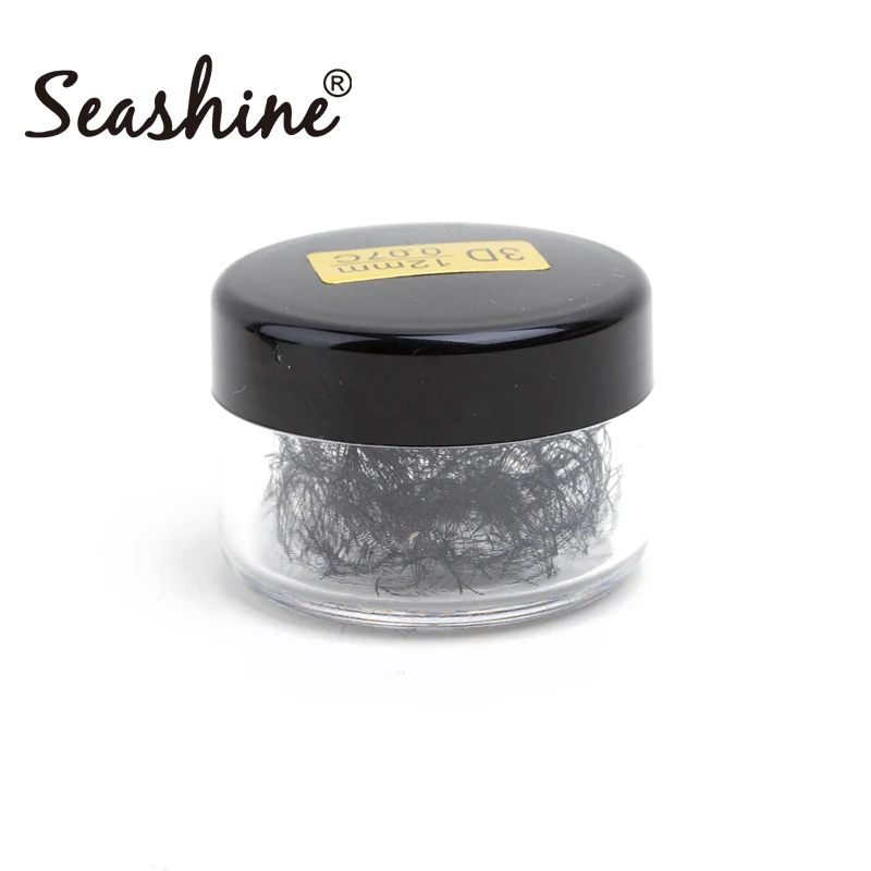 Seashine Short Stem Pre Made fans 500 Fans Jar Volume lashes  Pre Made Fans Jar Eyelashes Extension