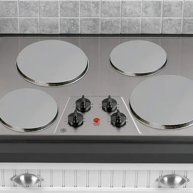 Stainless Steel Gas and Electric Stove Top Set, Stovetop Covers, Stove  Protector, Kitchen Baking Accessories, 4Pcs