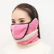 Зимняя Термальная велосипедная полумаска для лица, для спорта на открытом воздухе, сноуборда, катания на лыжах, велоспорта, теплая защитная маска, для шеи, с рукавом, ветрозащитная, Пылезащитная