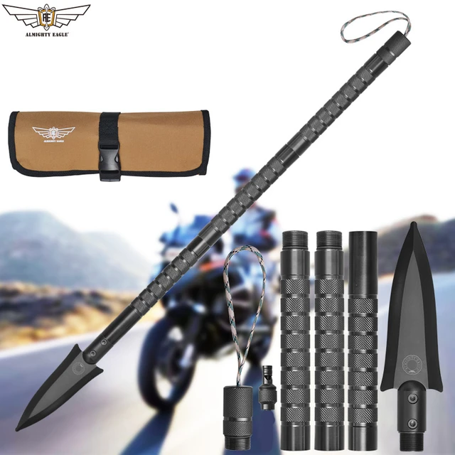 Motorcycle Rescue Tool Survival Shovel, Multi Tool Hammer, Hatchet,  Mushroom Digging Spade, Camping Equipment