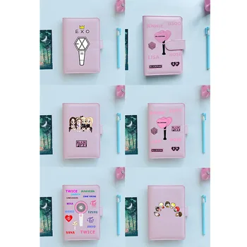

Kpop Blackpink Twice Got7 Exo Journal Student Notepad Writing Pad Pink Notebook Draw Book Ledger School Supplies Handmade Plan