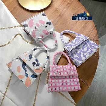 

Women Bags DesignerNEW 2020 Women Bag Korea Candy Color Fashion Mini Women Handbag Package Casual Belt Portable