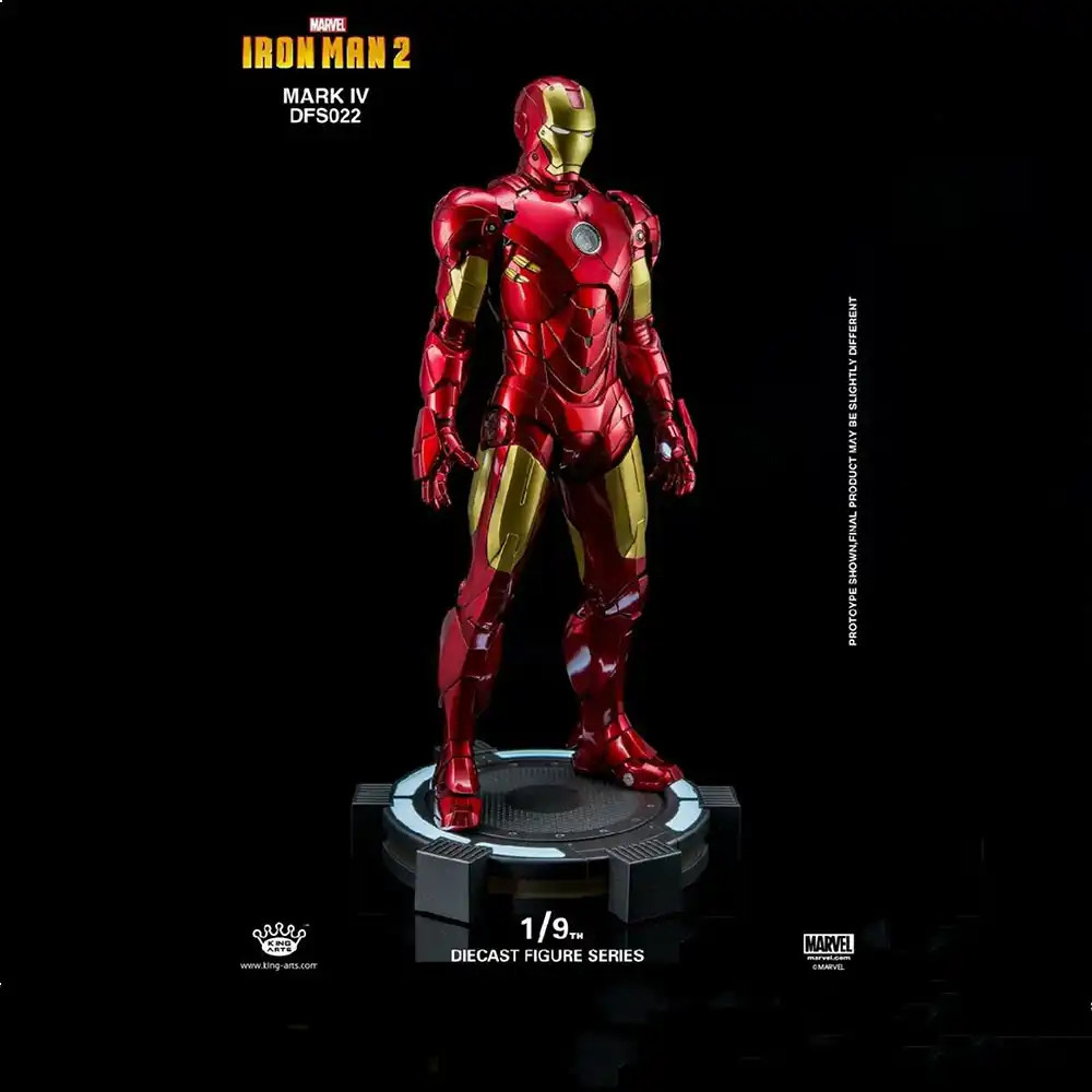 muñeco de iron man articulado