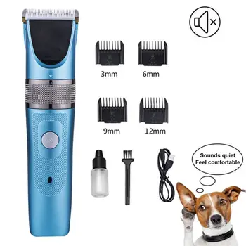 

Dog Clippers Cordless Dog Grooming Clippers Kit Rechargeable Quiet Pet Hair Clip X7XD