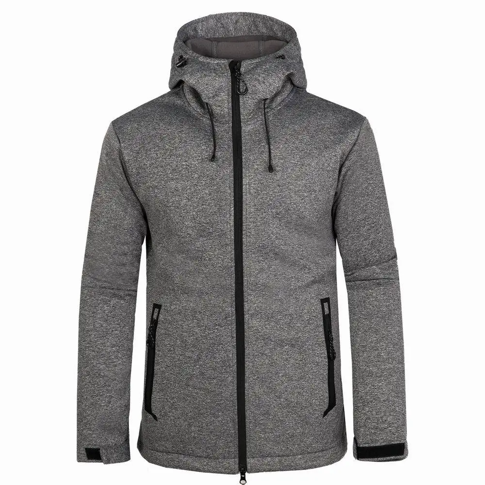 

Winter Jacket Men Softshell Thermal Hooded Hunting Clothes Outdoor Sports Windproof Hiking Coat Camping Cycling Mens Jackets