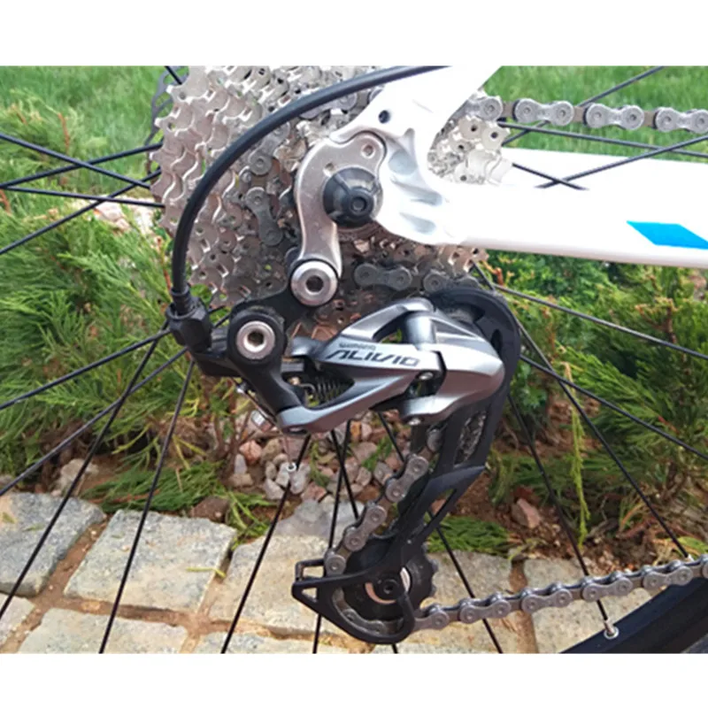 SHIMANO ALIVIO RD-M4000 задний горный велосипед Профессиональный 9/27 скорость shadow Трансмиссия черный