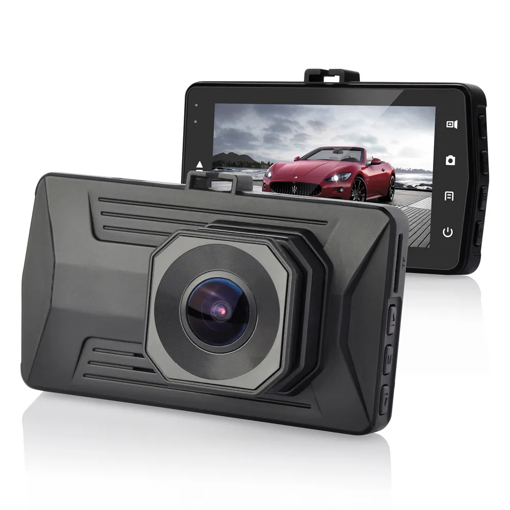 4-дюймовый Камера полный HD1080P Автомобильный видео Регистраторы петля Запись Dash Cam Ночное видение автомобиля камера видеорегистратор