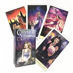 Divine Crystal Visions Tarot Cards Tarot Card Fate Board Game Magick Deck