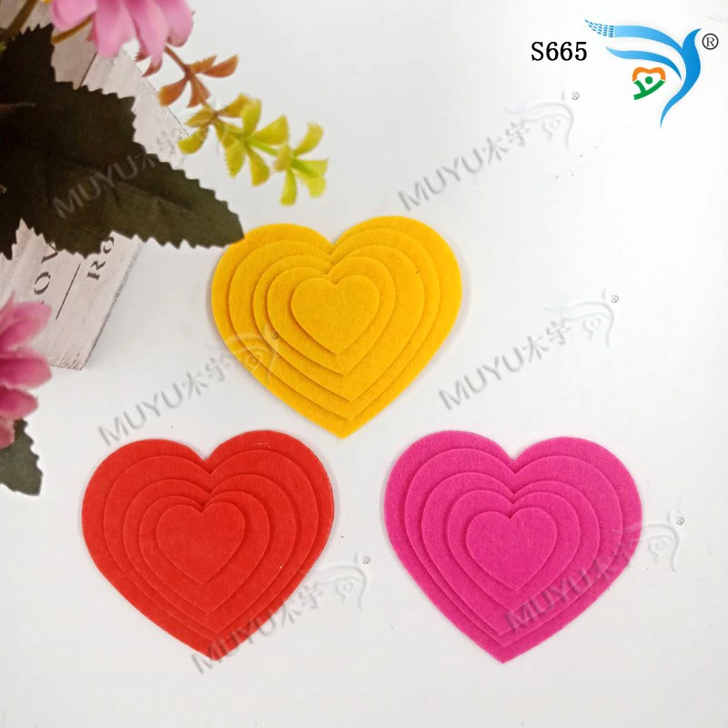 Новая деревянная форма в форме сердца для скрапбукинга Thickness-15.8mm S665