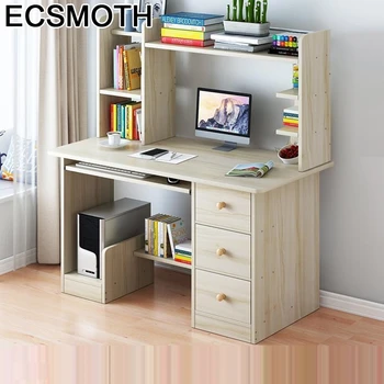 

Scrivania Ufficio Bureau Meuble Mesa Notebook Office Furniture Escritorio Bedside Stand Laptop Tablo Desk Table With Bookcase