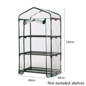

5 Tier Heavy Duty Growhouse With Cover Mini Greenhouse Outdoor Garden Protection