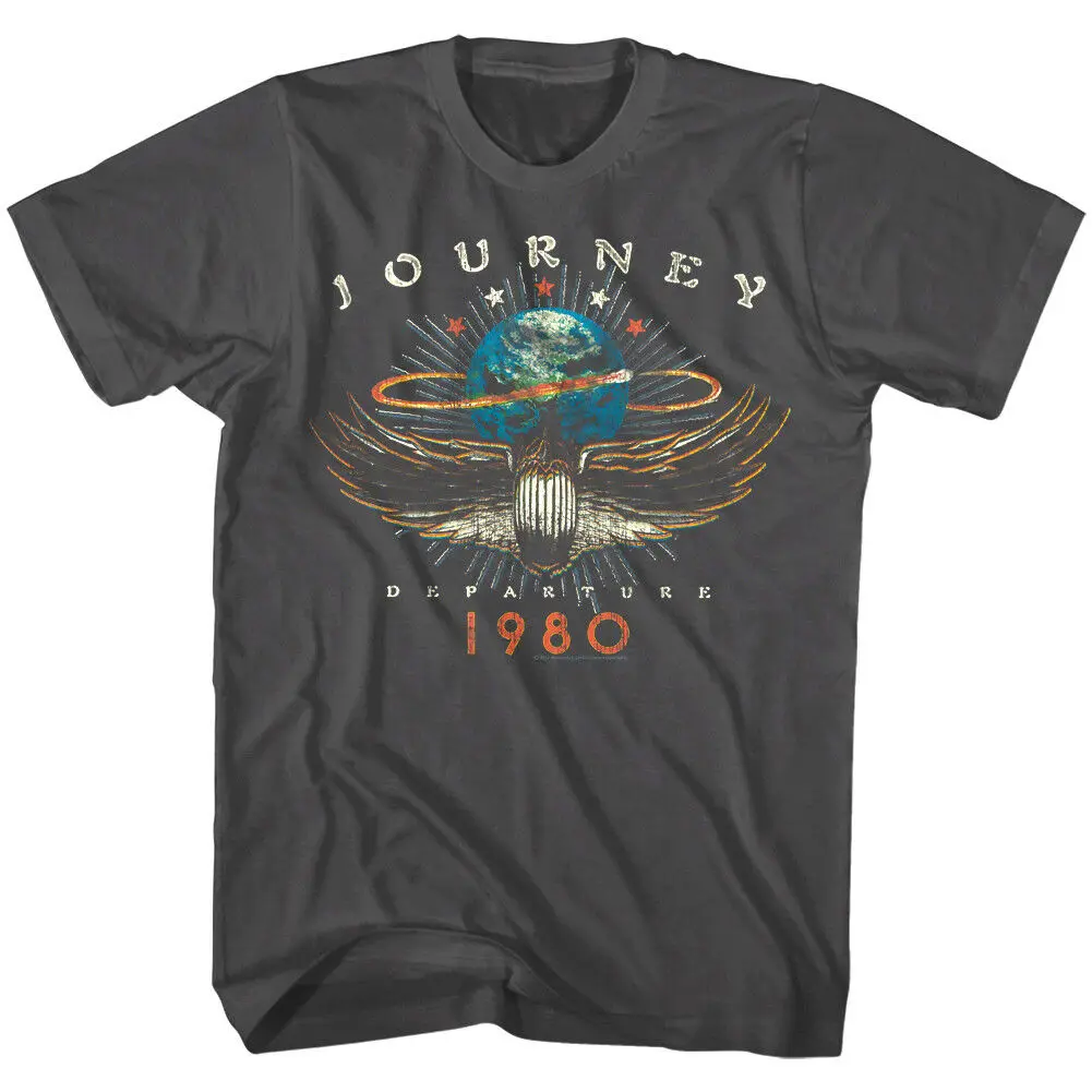 Journey Departures Album Tour 1980 Men'S T Shirt Rock Band Vintage Concert Merch | Мужская одежда