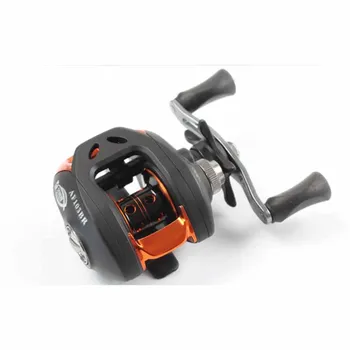

Baitcasting Reels Low Profile Double Brake System Smooth 10+1 BB High Speed 6.3:1 Gear Ratio Carp Bass Fishing Reel Baitcasting