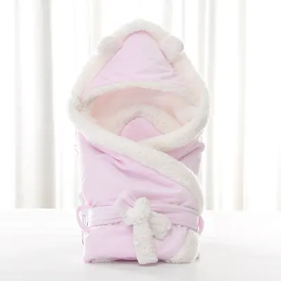 Solid Soft Newborns Swaddle Wrap Baby Sleeping Bag Infant Envelope Baby Sleeping Bag Stroller Sleeping Bag Kids Sack Blanket