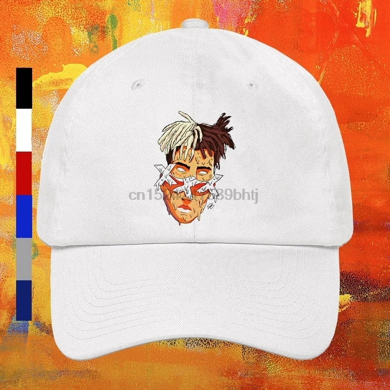 Модная бейсболка XXXTentacion с художественным принтом, бейсболка, Кепка для гольфа, унисекс, регулируемый размер, для фанатов на память