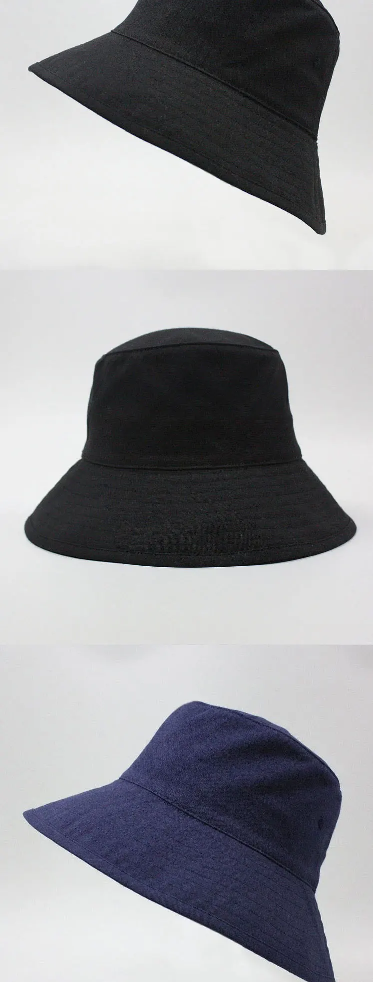 Рыбацкая шляпа из чистого хлопка, маленькие размеры s, женская пляжная Панама с широкими полями, мужская шляпа, большие размеры, Панама, шляпы 54-56 см, 56-58 см, 58-60 см