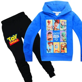 

Toy story Boy Clothing Sets Children 5 6 7 8 9 Years Birthday suit Boys Tracksuits Kids Sport Suits Hoodies Top +Pants 2pcs Sets
