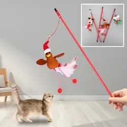 Забавный кот интерактивная игрушка для Питомца Кошка взаимодействие смешное перо кошка барабанные палочки Rods декомпрессия Kawaii 2020 новые