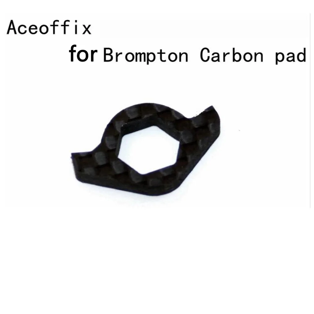 Aceoffix for Brompton Carbon Pad Chain Pusher Rear Derailleur Bicycle Accessories |