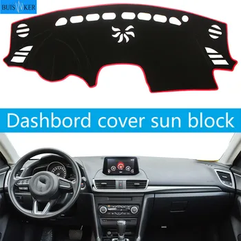 

For Mazda 3 M3 Axela 2014 2015 2016 2017 2018 Car Dashboard Cover Mat Pad Dash Sun Shade Instrument Protector Carpet Accessories
