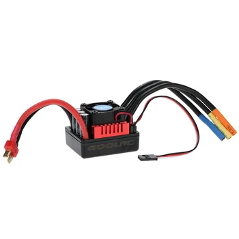 

S- 120A S- 80A Brushless ESC Electric Speed Controller with 6.1V/3A SBEC for 1/8 RC Car Truck Vehicle Parts