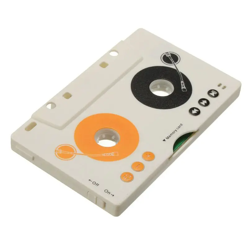 1 комплект Портативный ретро автомобильный кассета SD MMC MP3 магнитофон адаптер Комплект с пультом дистанционного управления стерео аудио кассетный плеер 094D