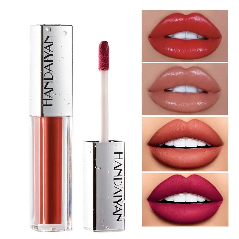 

Glitter Lipgloss Makeup Waterproof Lasting Shining Diamond 12 Colors Lipgloss Liquid Cosmetics Professional Levre Rouge Makeup