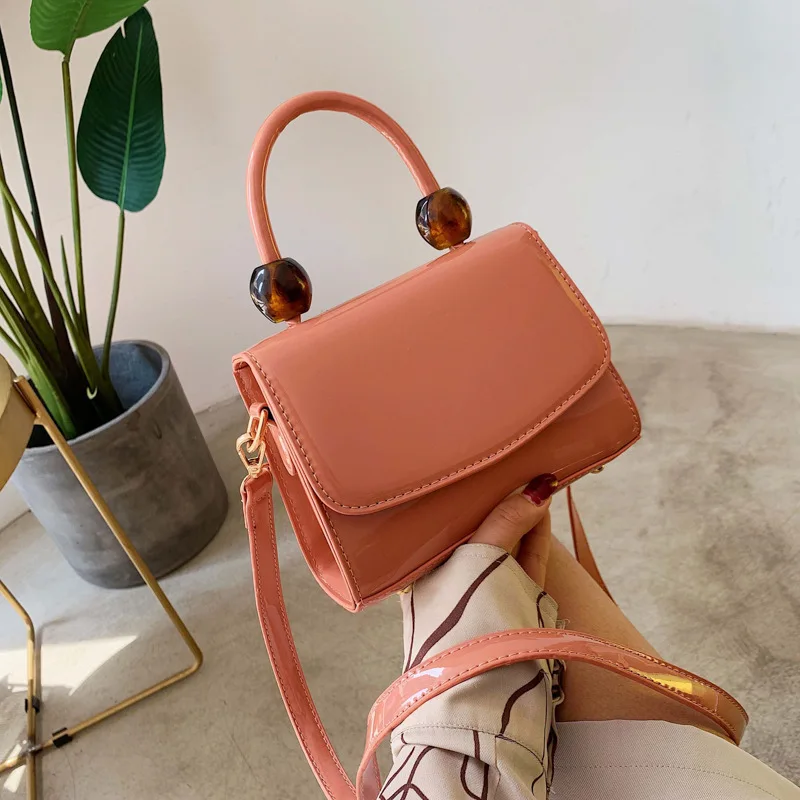 

JIULIN New Buddhist Personality Hand-held Baitao Small Square Bag Fashionable Simple Single Shoulder Slant Bag