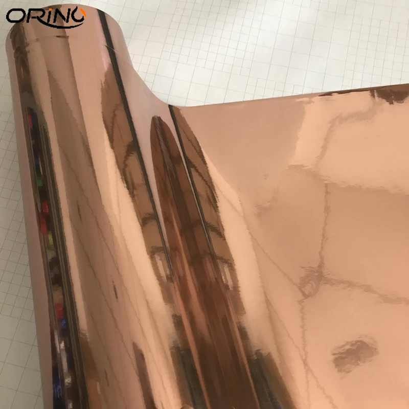 Rose Gold Chrome Vinyl Film Sticker-1