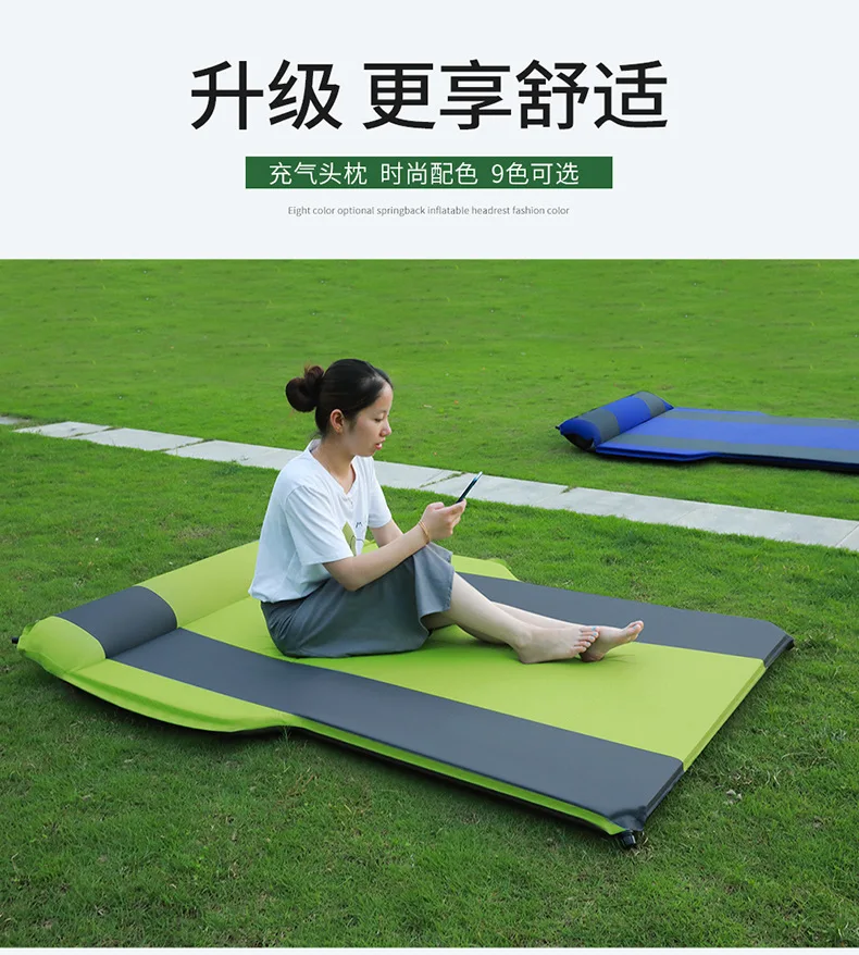 Car automatic inflatable bed inflatable air bed car sleeping mattress rear mattress MPV.SUV travel inflatable bed