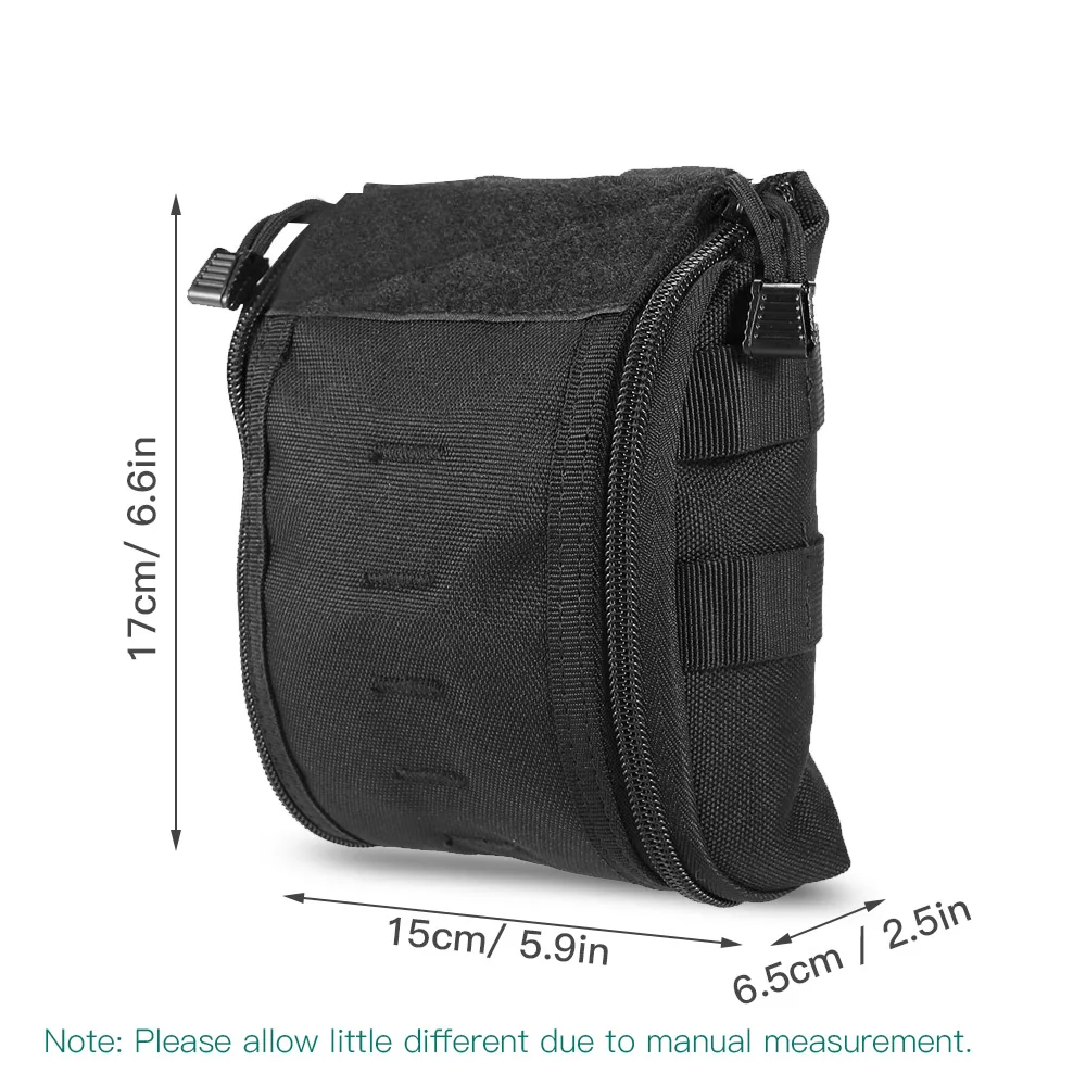 Lixada First Aid Kit Empty Bag Travel Emergency Survival Pouch Medical Storage Bag Medical Molle Pack Pouch First Aid Bag