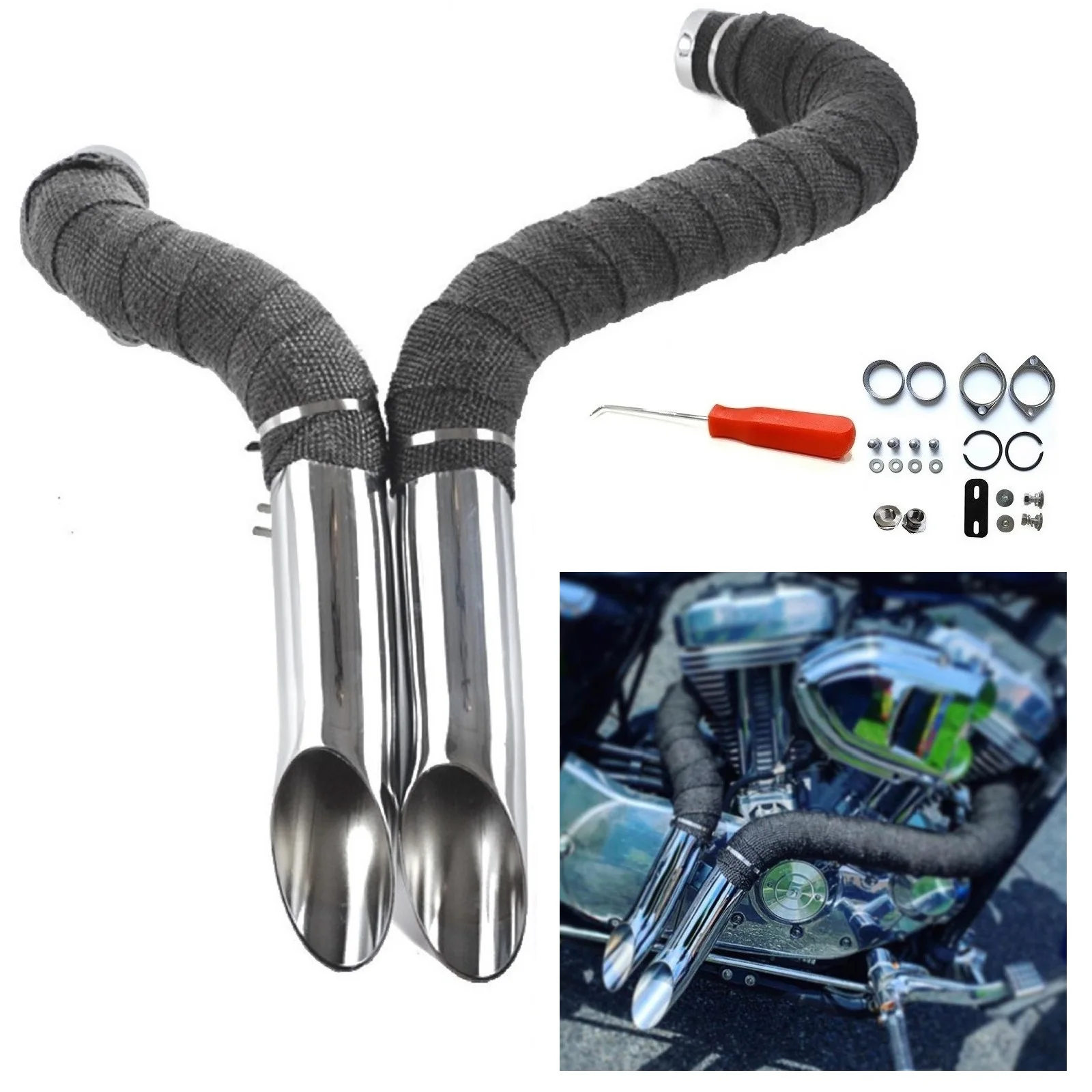 laf pipes for sportster