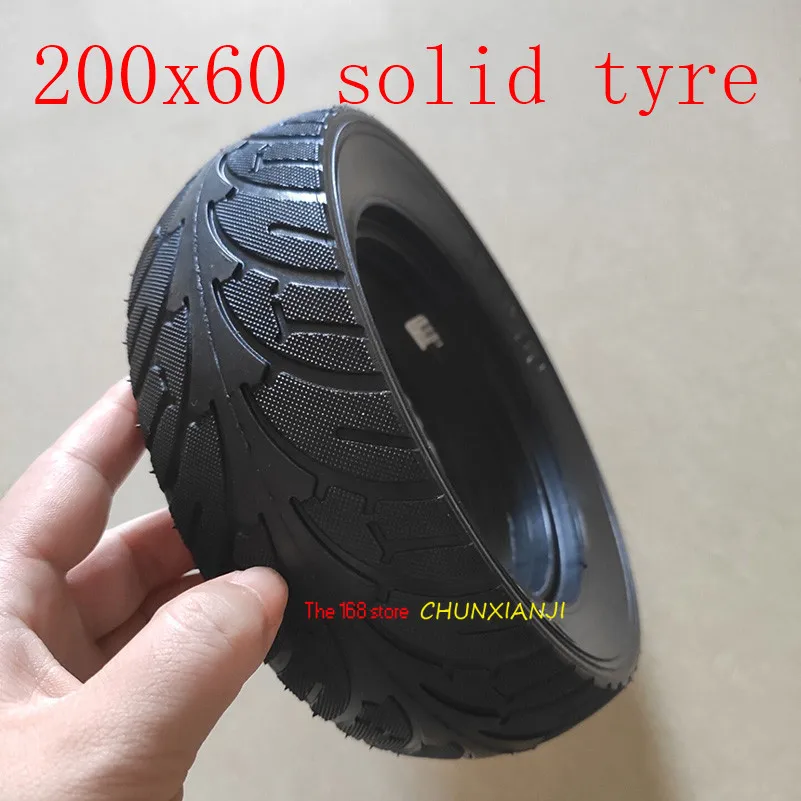 

Lightning delivery 200x60 electric scooter solid tire explosion-proof tire 8 inch pneumatic tire hollow stab-proof tire 200*60