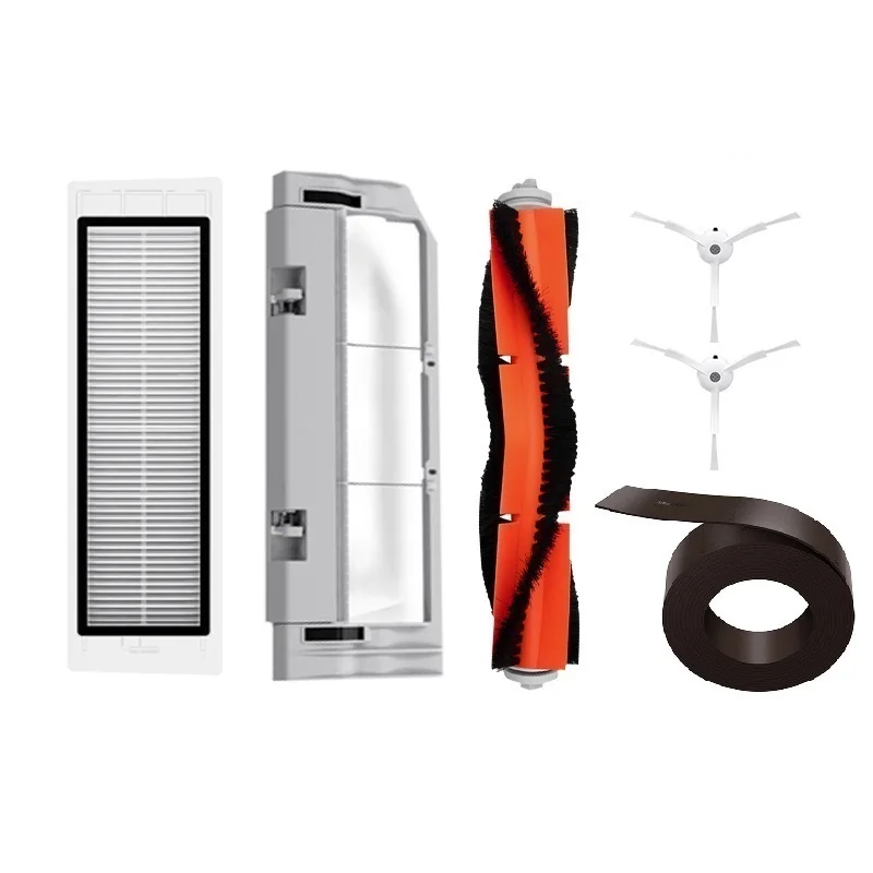 Original Robô Aspirador Acessórios Escova Principal do Filtro Escova Lateral para Xiaomi Mijia 1s Roborock S50 Parte s5