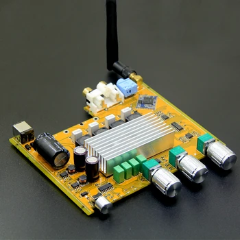 

TPA3116 2.0 Channel Bluetooth 4.0 High power HIFI Digital Power Amplifier Board CSR8635 Bluetooth Chip 2*50W+100W