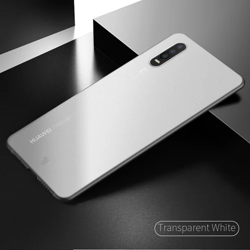 Transparent White X-Level супер тонкий чехол s для huawei P30 Pro Чехол Жесткий PP защитный чехол для huawei P20 Pro P30 lite Capa прозрачный - Цвет: Transparent White