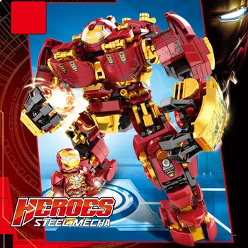 

Iron Man Hulkbuster Building Blocks Super Heroes Avengers Infinity War Children Kids Toys Compatible With Lepining Marvel