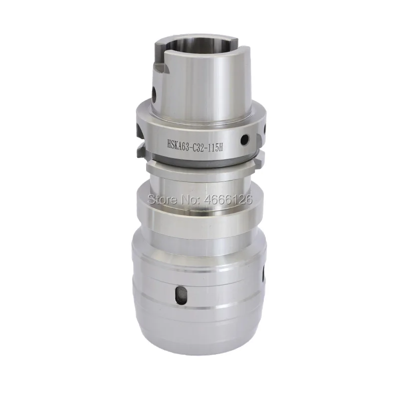 

HSK63A C32 115L Integral Self-locking Tool Handle with High Precision Dynamic Balance and Powerful Milling Handle
