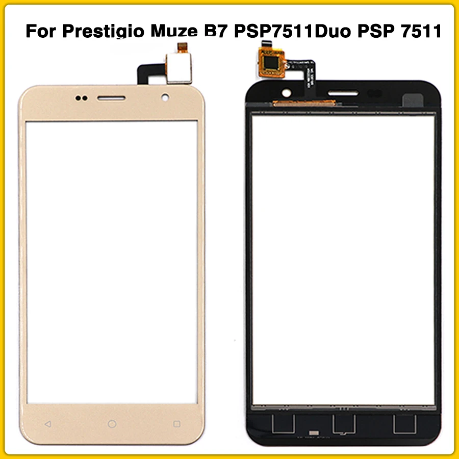 Psp 7511 Touchscree для Prestigio Muze B7 psp 7511Duo psp 7511 DUO сенсорный экран панель дигитайзер сенсор ЖК-дисплей передняя внешняя стеклянная линза