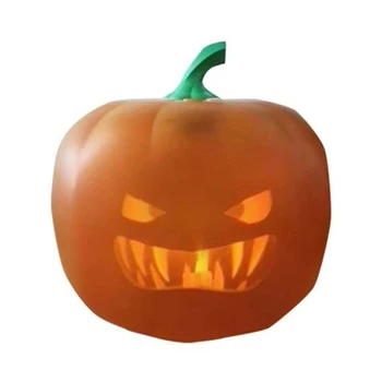 

Halloween Talking Animated Pumpkin, with Built-in Projector & Speaker 3-in-1 Projector for Halloween Home Party Decorati