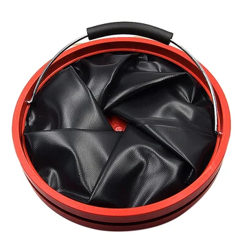 

Multifuctional Car Wash Bucket Folding Bucket Portable Fishing Camping Bucket Outdoor Fishing Tackle Equipment 12L
