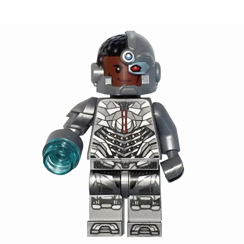 Marvel Super Heroes Thanos Iron Man Thor Hulk Spiderman Batman Avengers Building Blocks Figures Playmobil Toys for Children Gift - Цвет: XH668