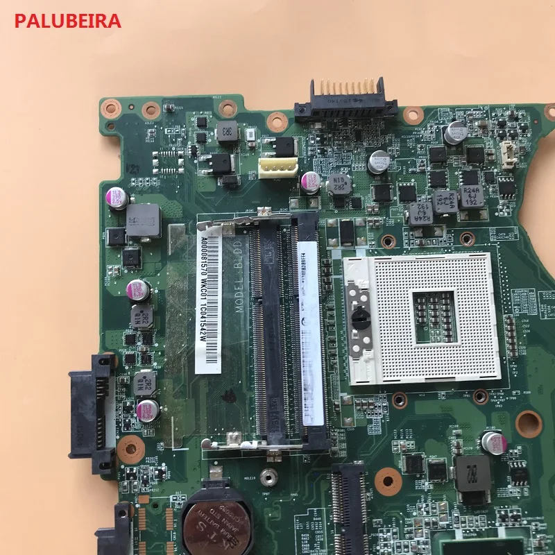 PALUBEIRA A000081570 DABLDDMB8D0 DABLDMB28A0 материнская плата для ноутбука toshiba satellite L750 HM65 DDR3 GT525M основная плата полный тест