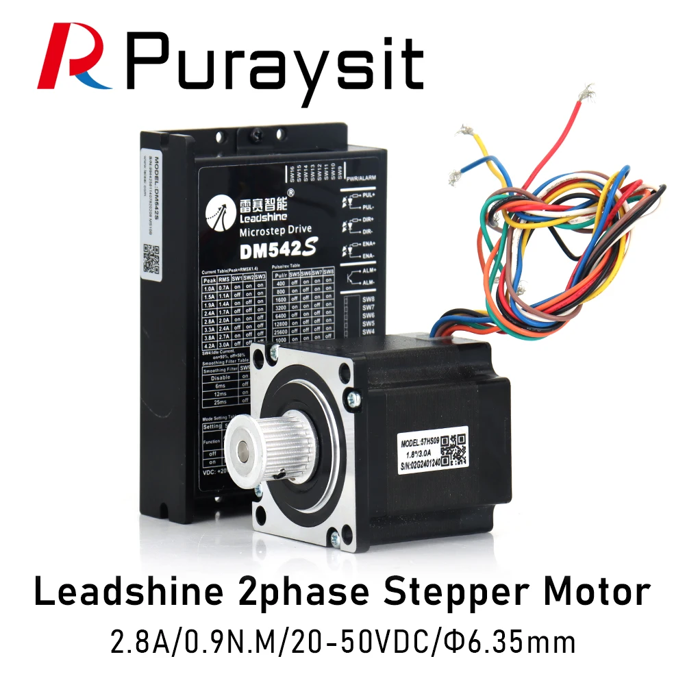 Leadshine Nema23 57 Series 2 Phase Stepper Motor 2.a 0.9n.m And Stepper