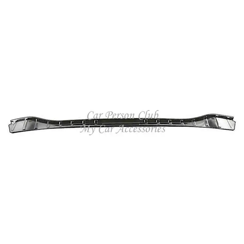 04-Outer Black 1pcs Защита заднего бампера из нержавеющей стали задний багажник педали для порога крышка отделка для Chevrolet Tracker Trax аксессуары для автомобиля - Цвет: 04-Outer Black 1pcs