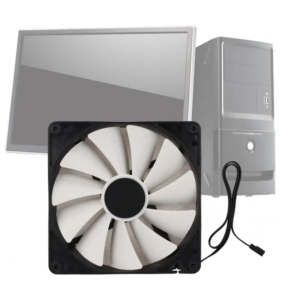

ID-COOLING WF-14015 Water Cooler 14CM Fan 4 Line PWM Temperature Control Computer Case Fan