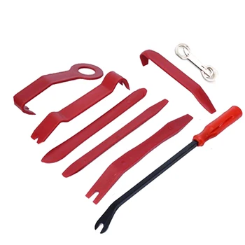 

11 Pcs Car Fastener Removal Tool Portable Puller Pry Tool Radio Panel Door Clip Panel Trim Retaining Clip Pry Tool Set