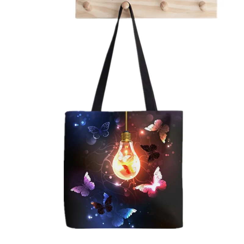 2021 Shopper Camera Retro Tote Bag Printed Tote Bag women Harajuku shopper handbag girl Shoulder shopping bag Lady Canvas Bag