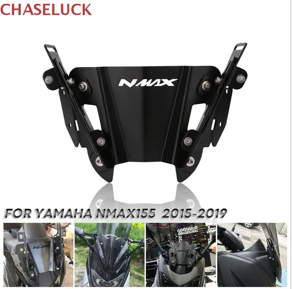CNC NMAX 155 боковое зеркало заднего вида кронштейн для Yamaha N Max NMAX155 зеркала заднего вида адаптер держатель