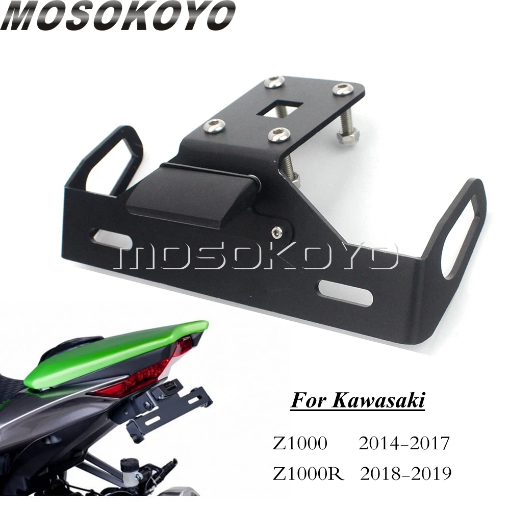 Winshiden License Plate Holder Tail Tidy Fender Eliminate Kit For Kawasaki Z1000 R 14a Fender Eliminators Motorcycle Atv Ekoios Vn